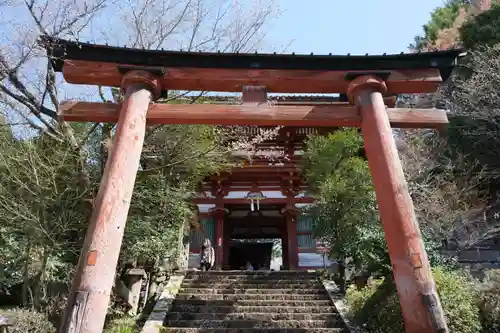 吉野水分神社の鳥居