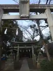 汁守神社の鳥居