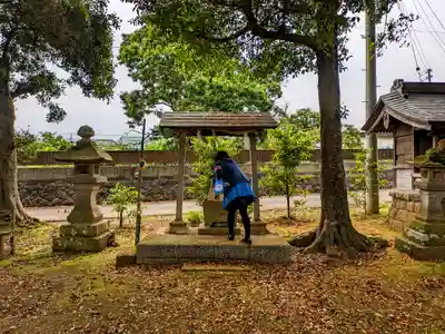 天地神社の手水舎