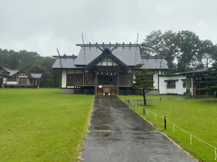 谷地頭神社の本殿・本堂