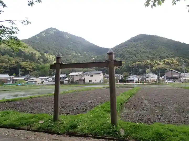 御上神社の鳥居
