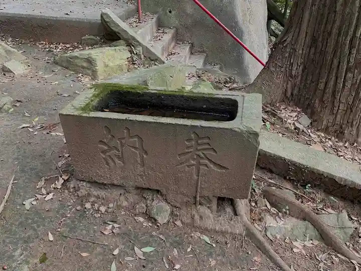 佐志能神社の手水舎