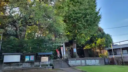 上高田氷川神社のその他建物