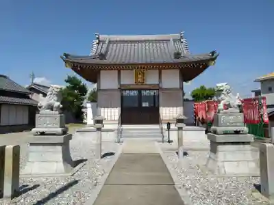 八幡社の本殿・本堂