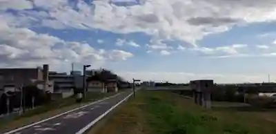 鵜森稲荷神社の周辺