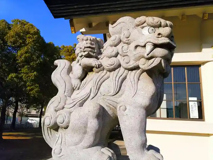 神明社(春田野神明社)の狛犬