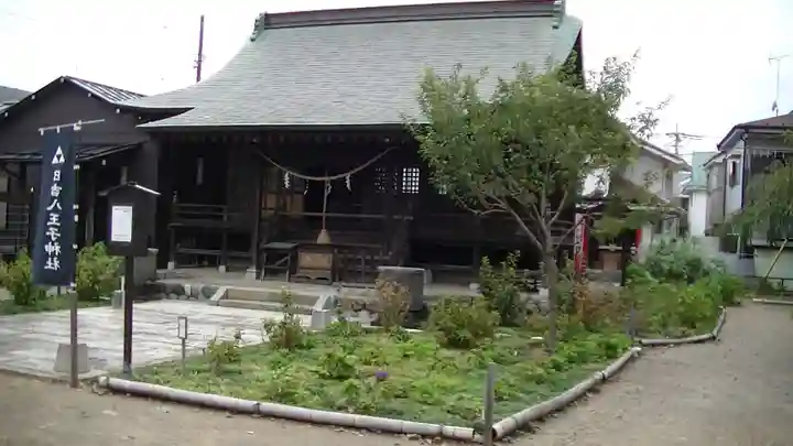 日吉八王子神社の本殿・本堂