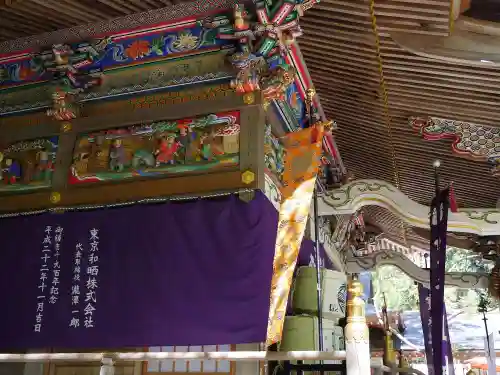 宝登山神社の芸術