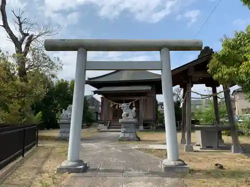 神明神社の鳥居