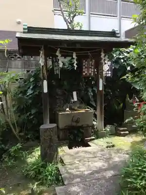 四谷於岩稲荷田宮神社の手水舎