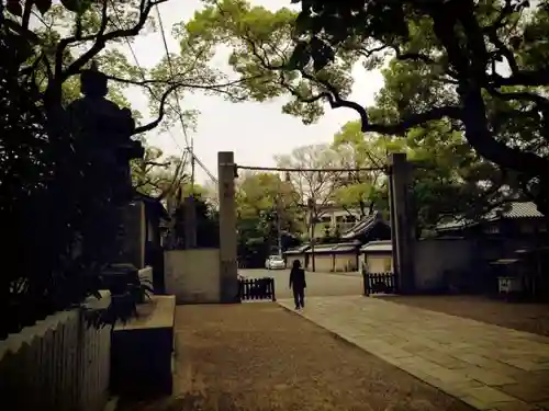 杭全神社の鳥居