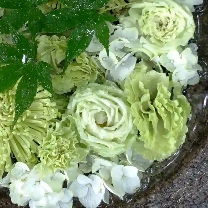 帯廣神社の手水舎