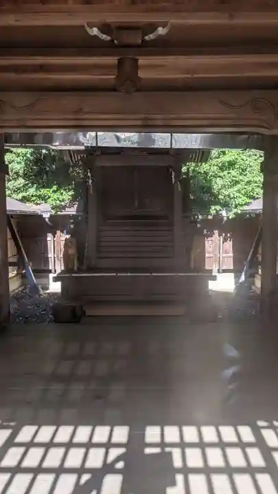 神明白山社相殿(杁下)の本殿・本堂