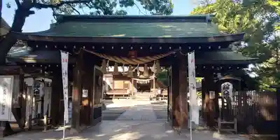 葛飾八幡宮の山門・神門