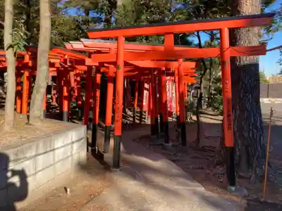 東伏見稲荷神社の鳥居