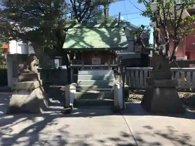 池袋氷川神社の本殿・本堂