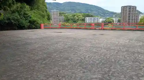 宮地嶽神社の庭園