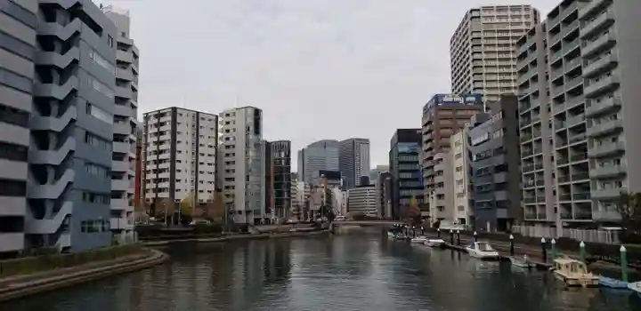 鐵砲洲稲荷神社の周辺