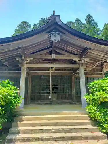 小倉神社の本殿・本堂