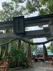 多摩川浅間神社の鳥居