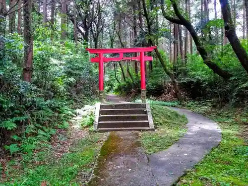 箭比神社の鳥居