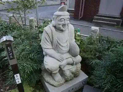 成子天神社の像