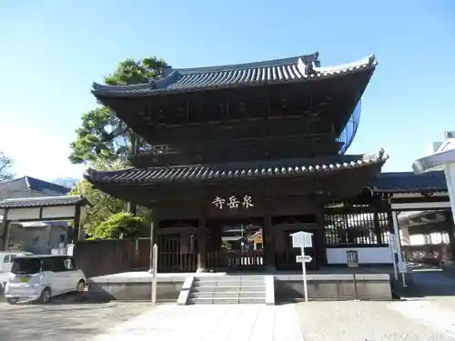 泉岳寺の山門・神門