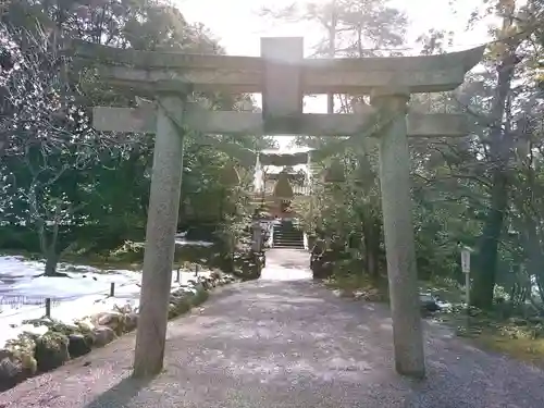 金澤神社の鳥居