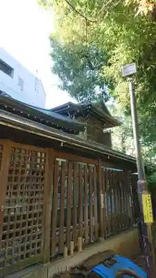 鳩森八幡神社の本殿・本堂
