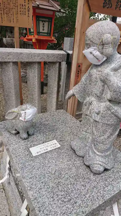 八坂神社(祇園さん)の像