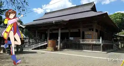 法華経寺の本殿・本堂