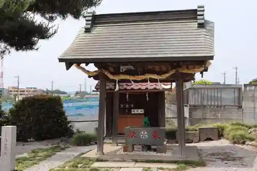 勝呂神社の手水舎