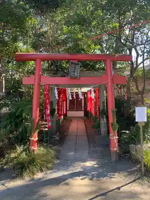 篠崎浅間神社の鳥居