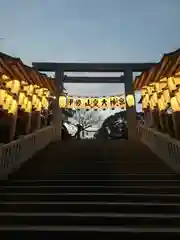 伊勢山皇大神宮の鳥居