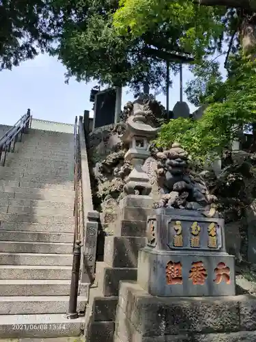 成田山新勝寺の狛犬