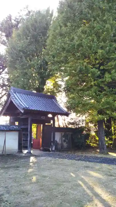 光恩寺の山門・神門