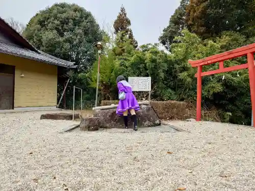 曽野稲荷神社の手水舎