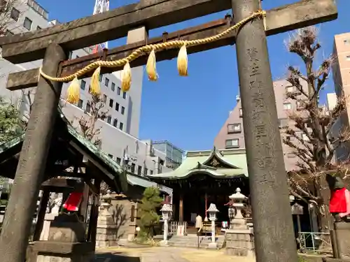 千束稲荷神社の鳥居