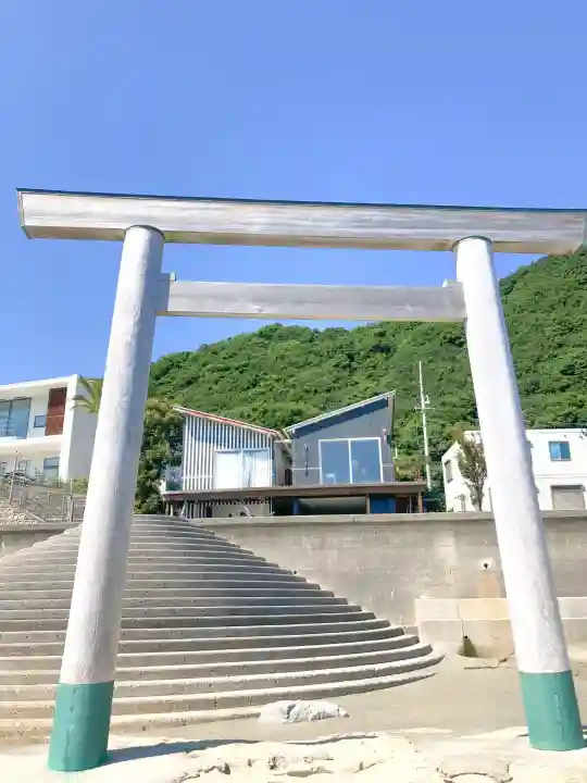 つぶてヶ浦鳥居(伊勢神宮遥拝所)の鳥居