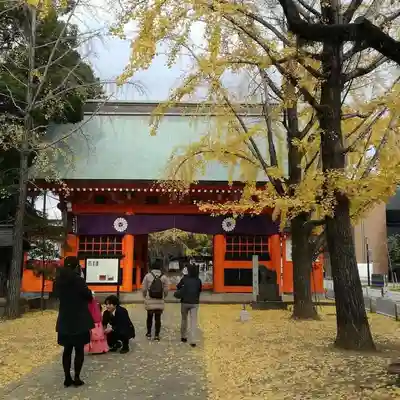 葛飾八幡宮の山門・神門