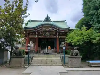 千住本氷川神社の本殿・本堂
