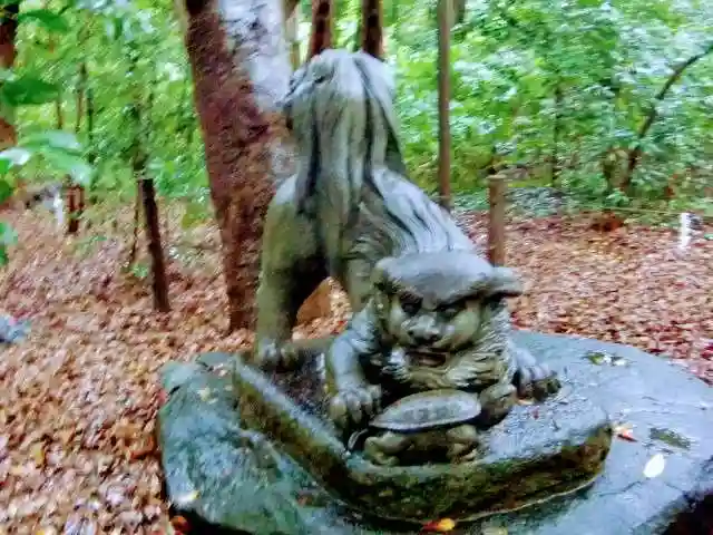 駒木諏訪神社の狛犬