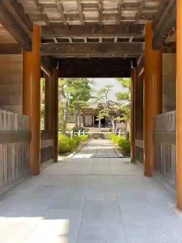 永澤寺の山門