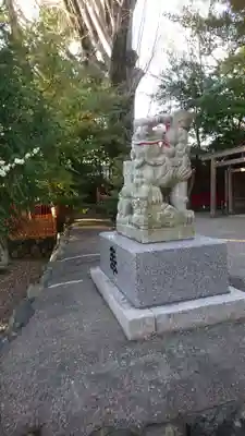 須原大社の狛犬