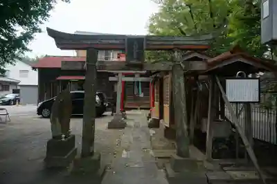 清瀧神社の鳥居