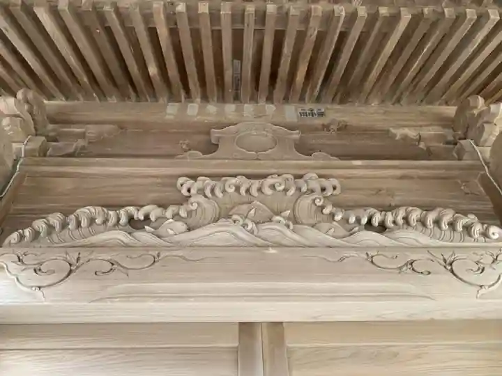 神明神社の芸術