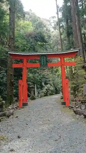 方廣寺の鳥居