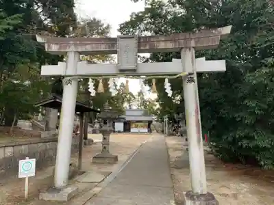 高牟神社(高針)の鳥居