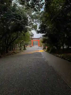 宇佐神宮の鳥居