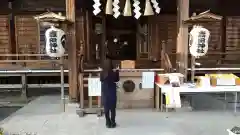 常陸第三宮　吉田神社の本殿